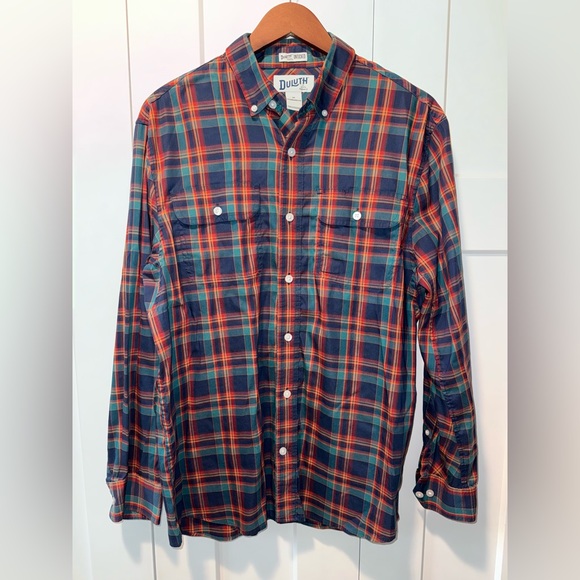 Duluth Trading Co Other - Duluth Trading Co. Men’s Untucked Button Down Shirt, Size M